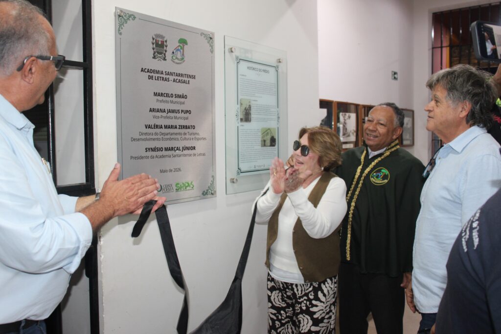 Academia Santarritense de Letras inaugura sede oficial e ganha endereço definitivo em Santa Rita do Passa Quatro