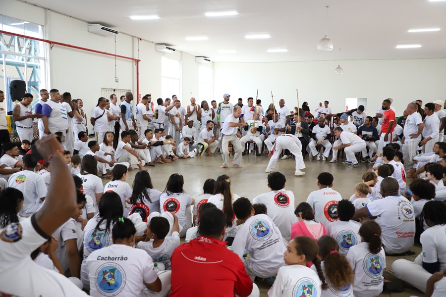 Santa Rita recebe encontro regional que celebra a cultura afro-brasileira e reúne 250 capoeiristas