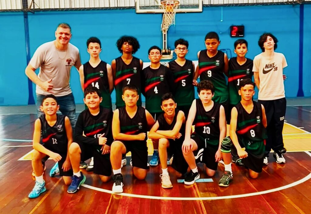 Basquete Santa Rita vence XD Franca por 71 a 36 e mantém grande fase no Sub-12