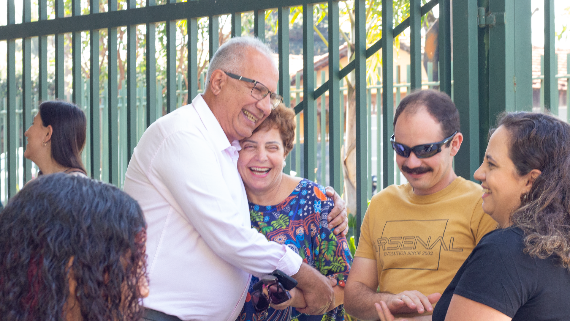 Prefeito Marcelo Simão e . Rodrigues, filha de Zezinho Rodrigues