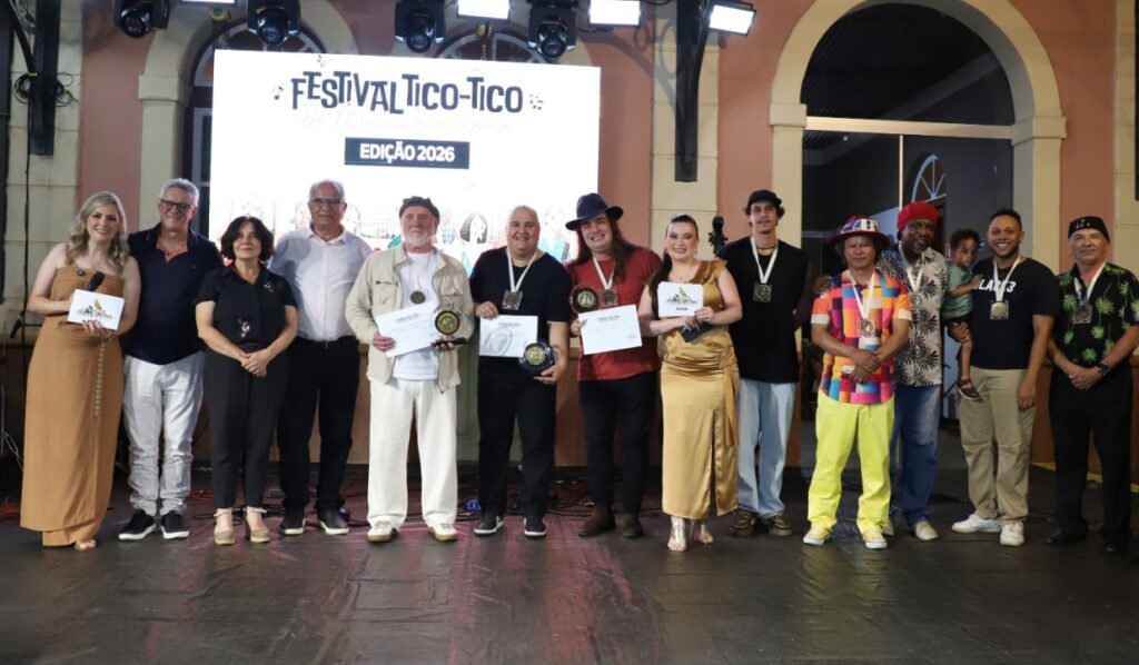 Festival Tico-Tico de Música Brasileira encerra edição com grande final em Santa Rita do Passa Quatro