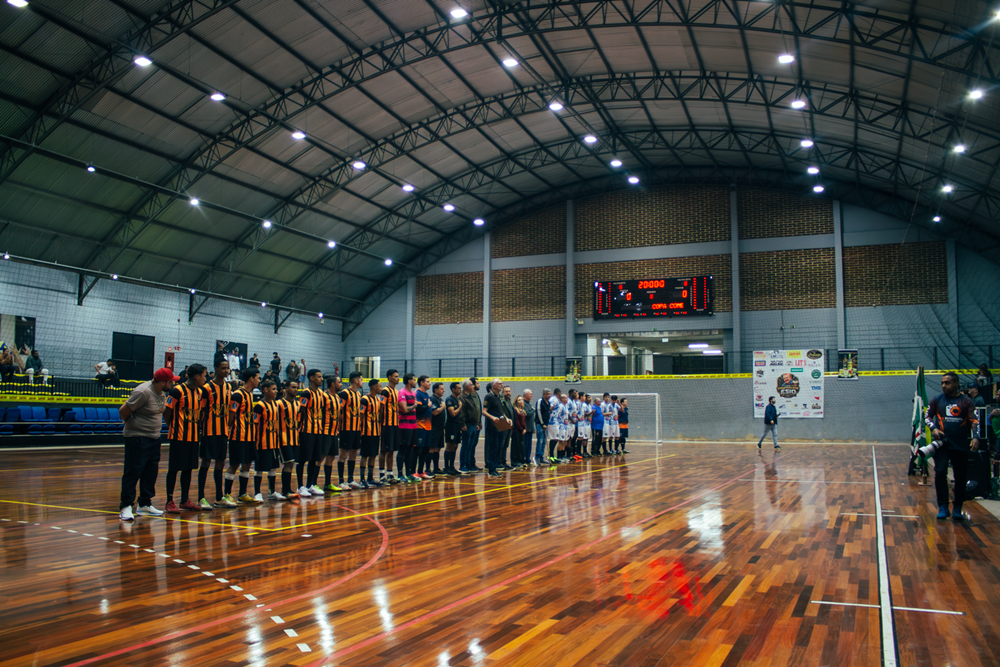 Copa Comendador Esio Missiato começa com homenagem e dois jogos de futsal em Santa Rita